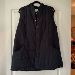 Coldwater Creek Womens long vest size XL - barely worn.  Excellent condition.